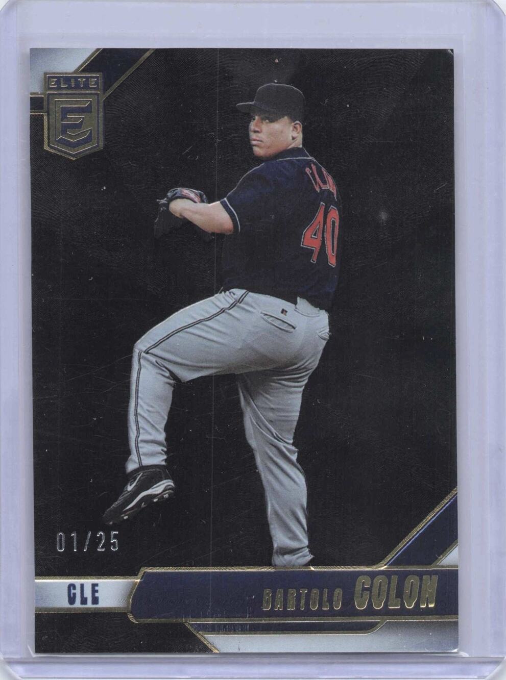 2026 Donruss Elite Bartolo Colon #69 /25 01/25 Cleveland First Print